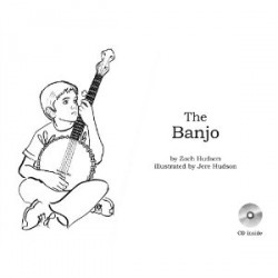 The cover art for “The Banjo” written by Hudson and illustrated by his father Jere Hudson.