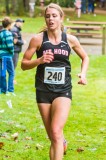 Freshman Courtney Andre paces herself during the NWAACC.