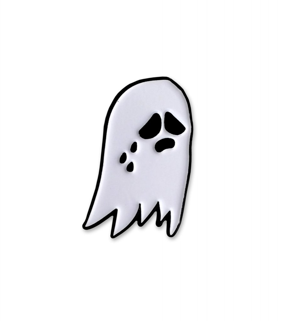 Image of a sad ghost.